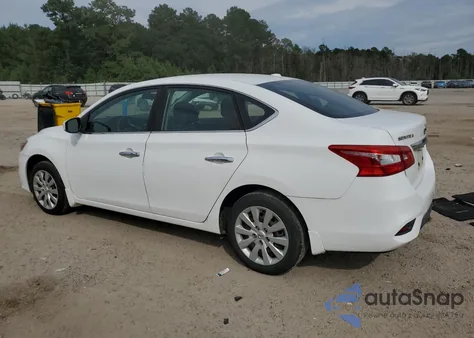 2016 Nissan Sentra S из США, поврежденный, VIN 3N1AB7AP5GL668797